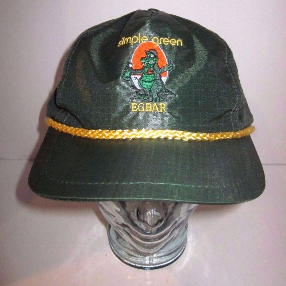 Vintage Simple Green - Egbar Foundation Alligator - Environmentalist